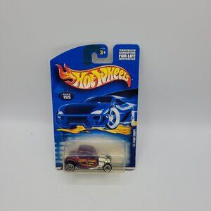 2000 Hot Wheels #195 Mattel Wheels 1932 Ford Coupe 1:64 Scale Diecast Car